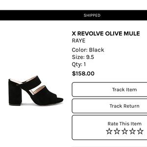 Raye Olive Mule